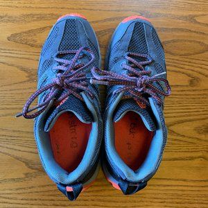 Adidas Gray/Orange Kanadia Lt 5 Running Shoes -7.5